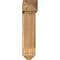 Ekena Millwork Traditional Arts and Crafts Smooth Bracket w/ Offset Brace, Western Red Cedar, 7 1/2"W x 28"D x 32"H BKT0806X28X32TRA03SWR - alternate 4